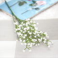 Artificial Gypsophila Bouquet – Wedding & Home Flower Decor Artificial Flower Bouquet Babs white 5 pcs