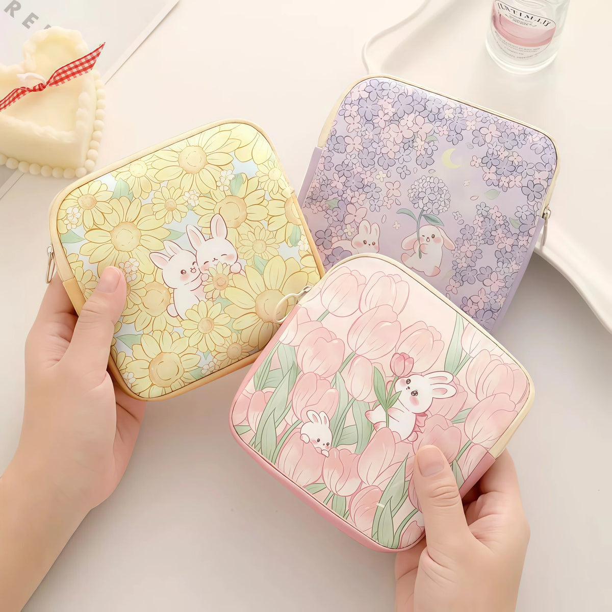 Portable Feminine Care Pouch – Tampon & Pad Organizer Bag Feminine Care Pouch Babs
