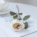 Artificial Silk Rose Bouquet – Wedding & Home Decor (2/4 pcs) Artificial Flower Bouquet Babs color 6 2 pcs