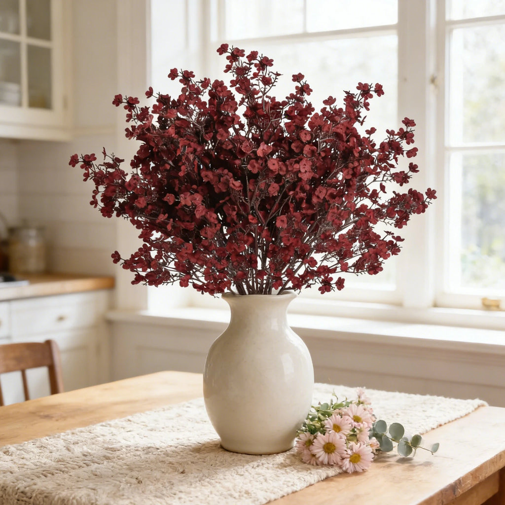 Artificial Flower Bouquet – Vase Filler for Wedding & Home Decor Artificial Flower Bouquet Babs