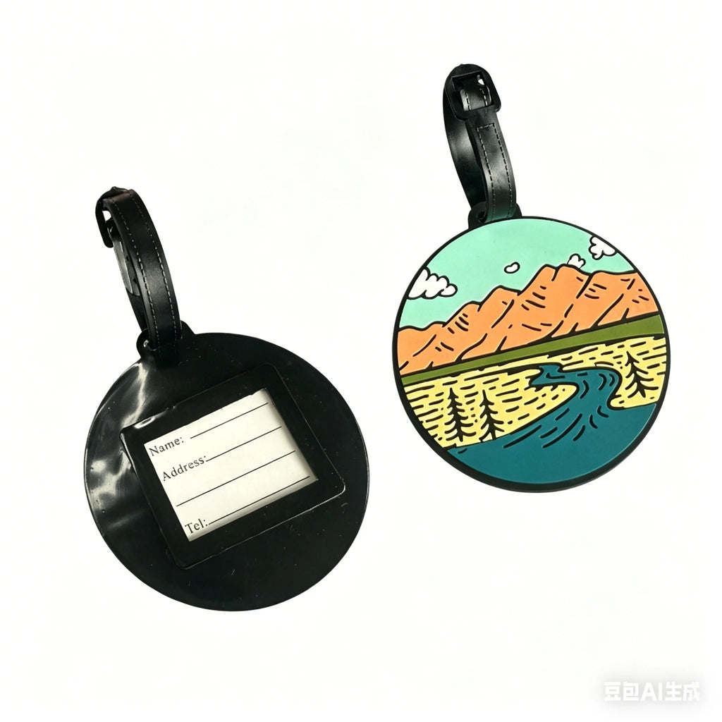 Starry Sky Luggage Tag – Privacy ID Travel Bag Tag | PVC Luggage Tag Babs