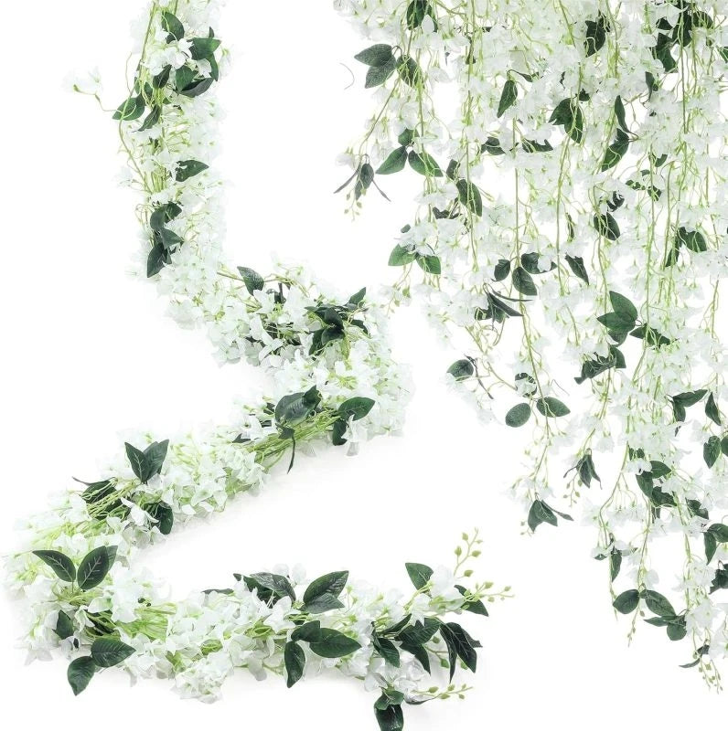Artificial Plum Blossom Vine Garland 180cm – Wedding & Home Décor Artificial Flower Garland Babs Beige 1PC