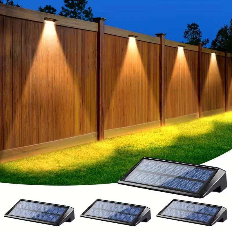 Solar LED Wall Light IP65 Waterproof – Garden, Deck & Pathway Solar Outdoor Light Babs