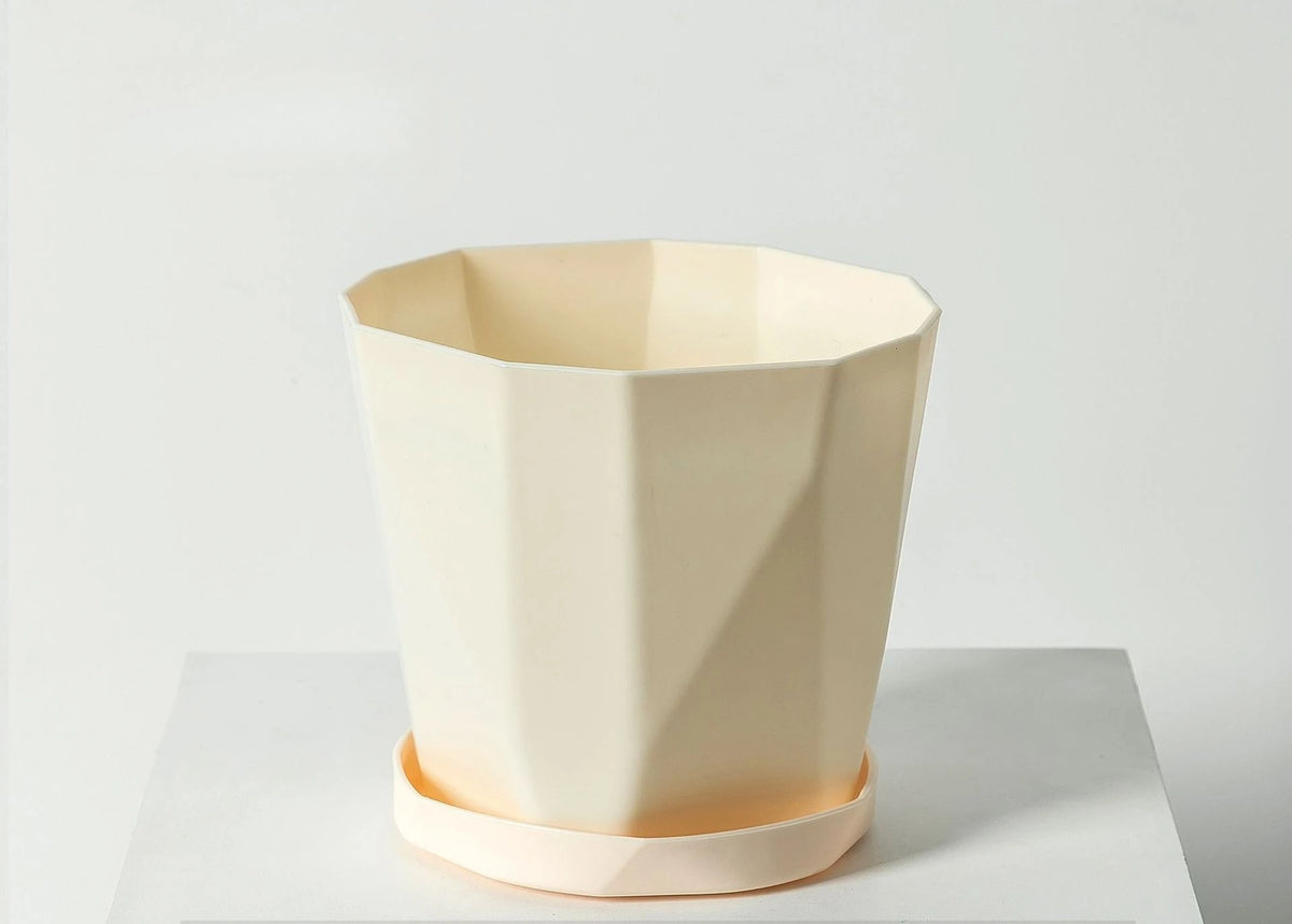 Nordic Minimalist Succulent Plastic Flower Pot – Thickened Decorative Flower Pot Babs b