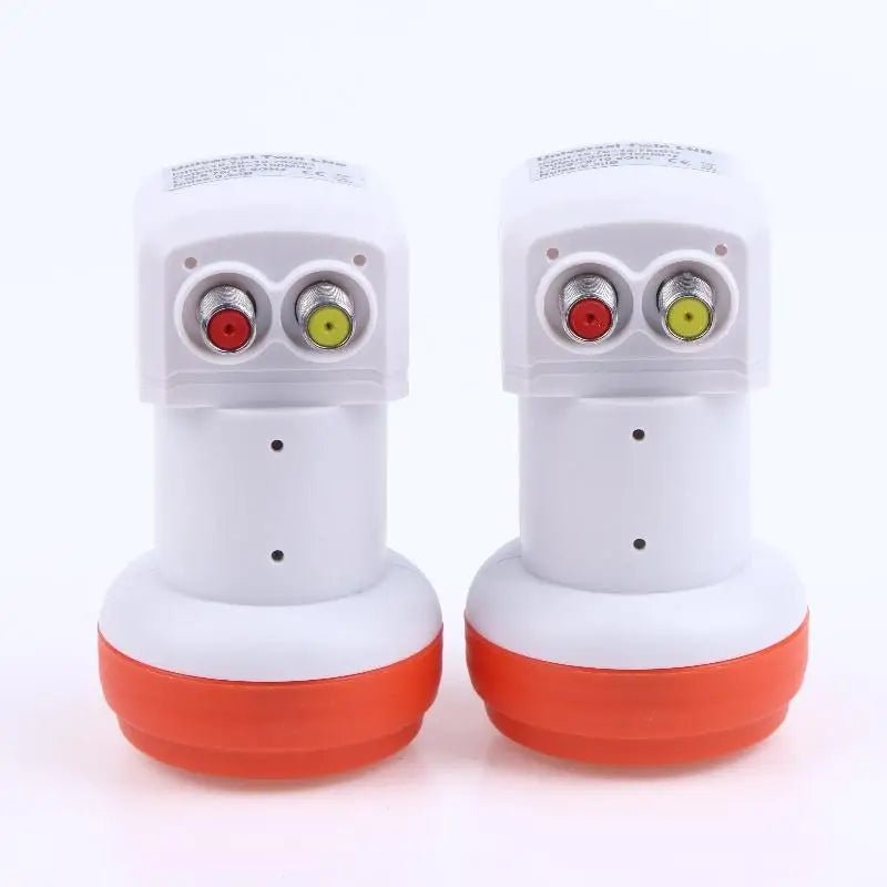 Universal Twin LNB KU Band Dual Output LNBF 0.1dB HD Satellite Dish Satellite LNB Babs 2Pcs