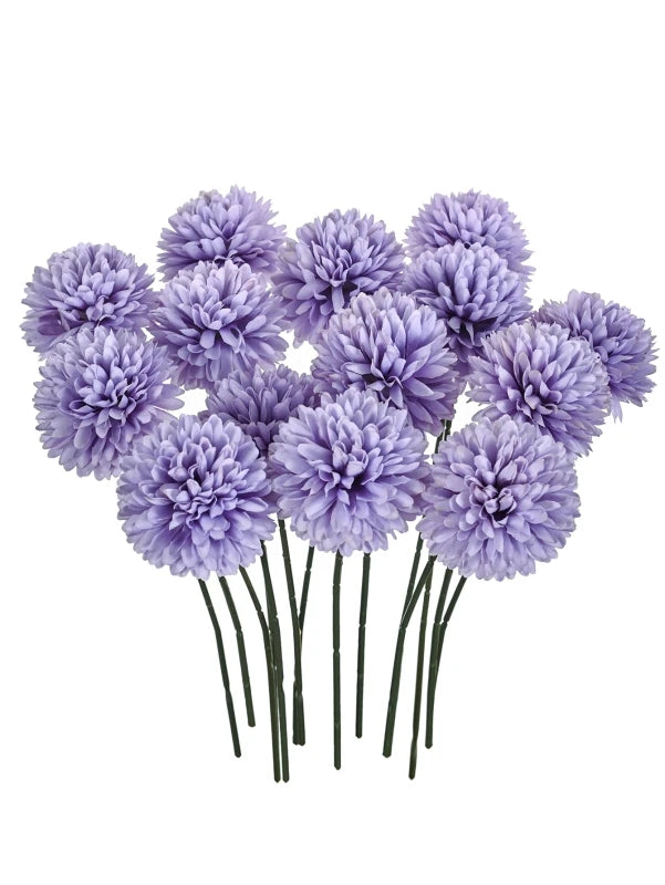 Silk Hydrangea Artificial Flowers – Wedding & Home Decor 5/10pcs Artificial Silk Flowers Babs color 7 5 pcs