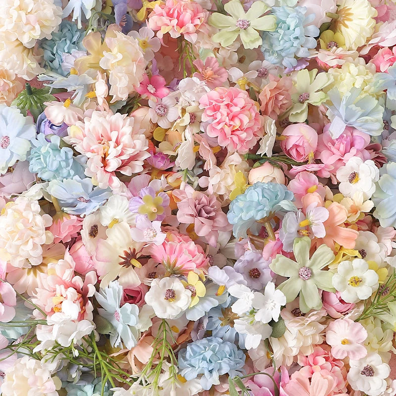 50Pcs Mini Silk Artificial Flowers for Wedding & Home Decor Artificial Silk Flowers Babs