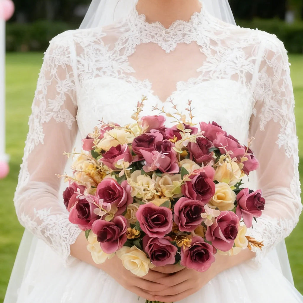 Artificial Silk Roses – Wedding, Bridal & Home Décor Flowers Artificial Silk Flowers Babs
