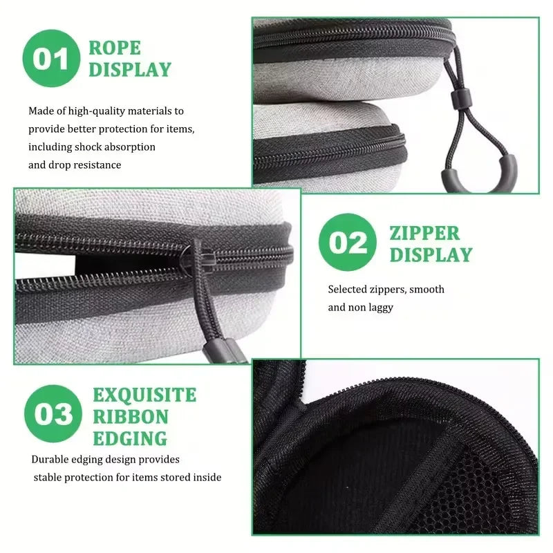 Electronics Organizer Pouch – Cable & Earphone Storage Bag Electronics Organizer Pouch Babs