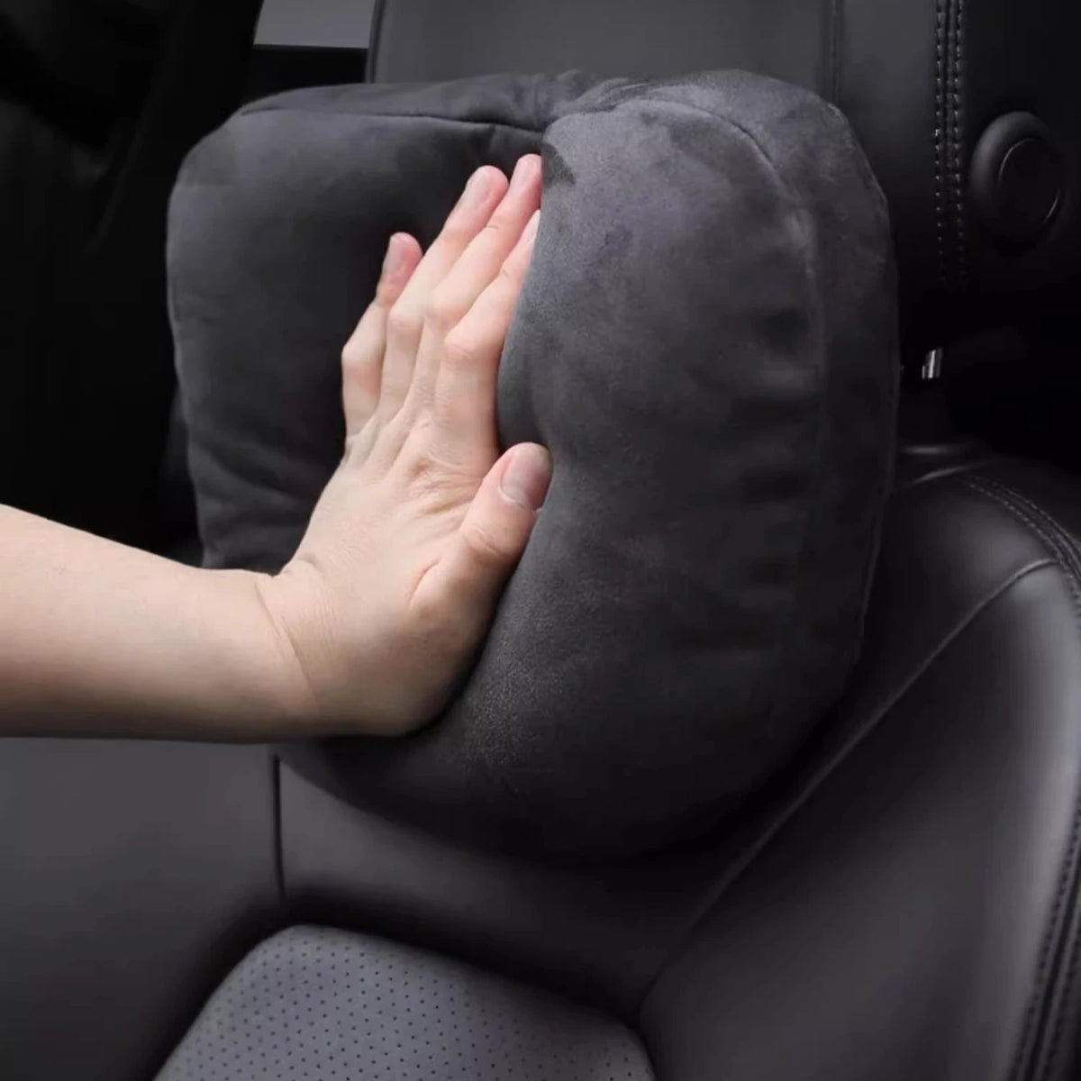 Car Headrest Neck Support Pillow – Soft Adjustable Cushion Car Neck Pillow Babs