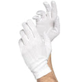 White Formal Gloves – Tuxedo, Costume & Jewelry Inspection Formal Costume Gloves Babs white One Size