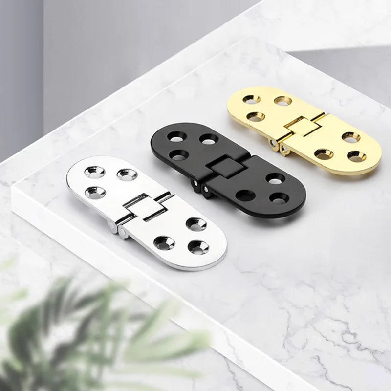 4pcs Zinc Alloy Folding Cabinet & Table Hinges – 180° Flip Folding Cabinet Hinges Babs