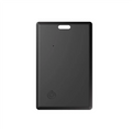 Ultra-Thin Bluetooth Wallet Tracker Card – Works with Find My Bluetooth Tracker Card Babs Black