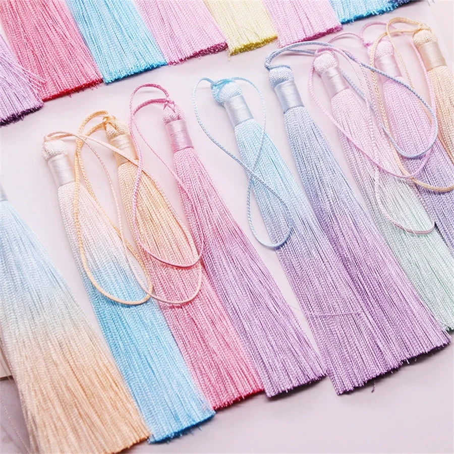 Hand-Dyed Gradient Tassel Pendants | DIY Drop Earring Supplies Tassel Craft Pendants Babs