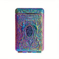 Retro Hand-Carved Metal Cigarette Case – 14 Cigarettes Metal Cigarette Case Babs Colorful