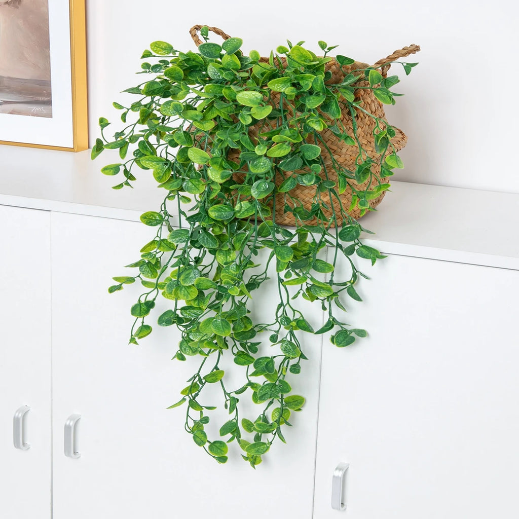 Artificial Ivy Garland – Plastic Leaf Decor for Home & Wedding Artificial Ivy Garland Babs