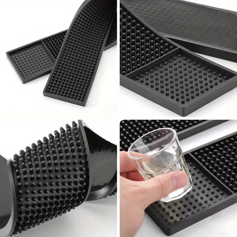 Bar Mat Non-Slip Rubber Drain Mat for Bar & Restaurant Bar Drain Mat Babs