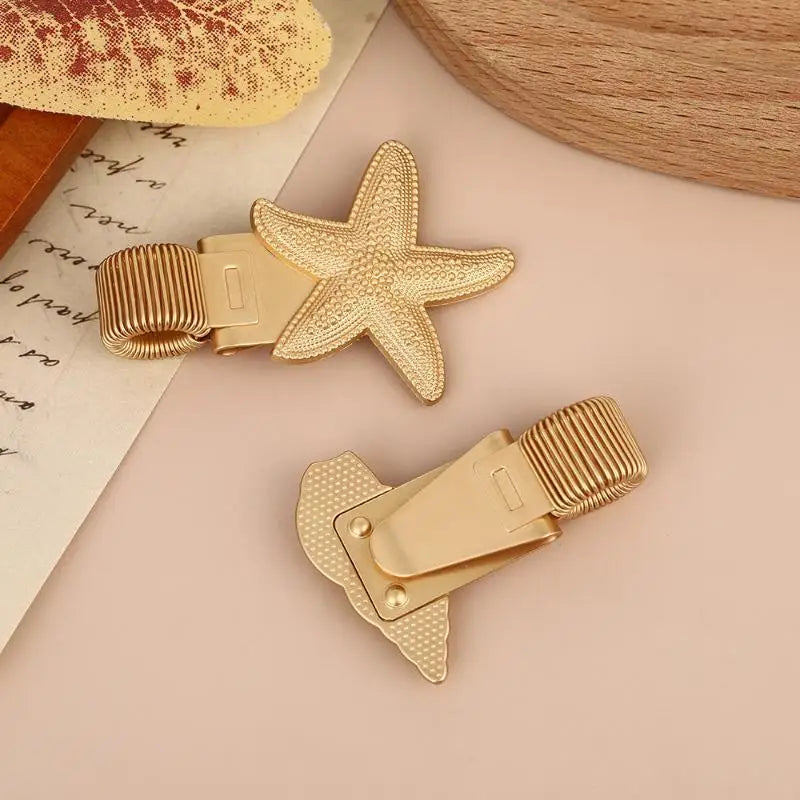 Ocean Turtle Metal Pen Clip – Spring Loaded Notebook Pen Holder Metal Pen Clip Babs