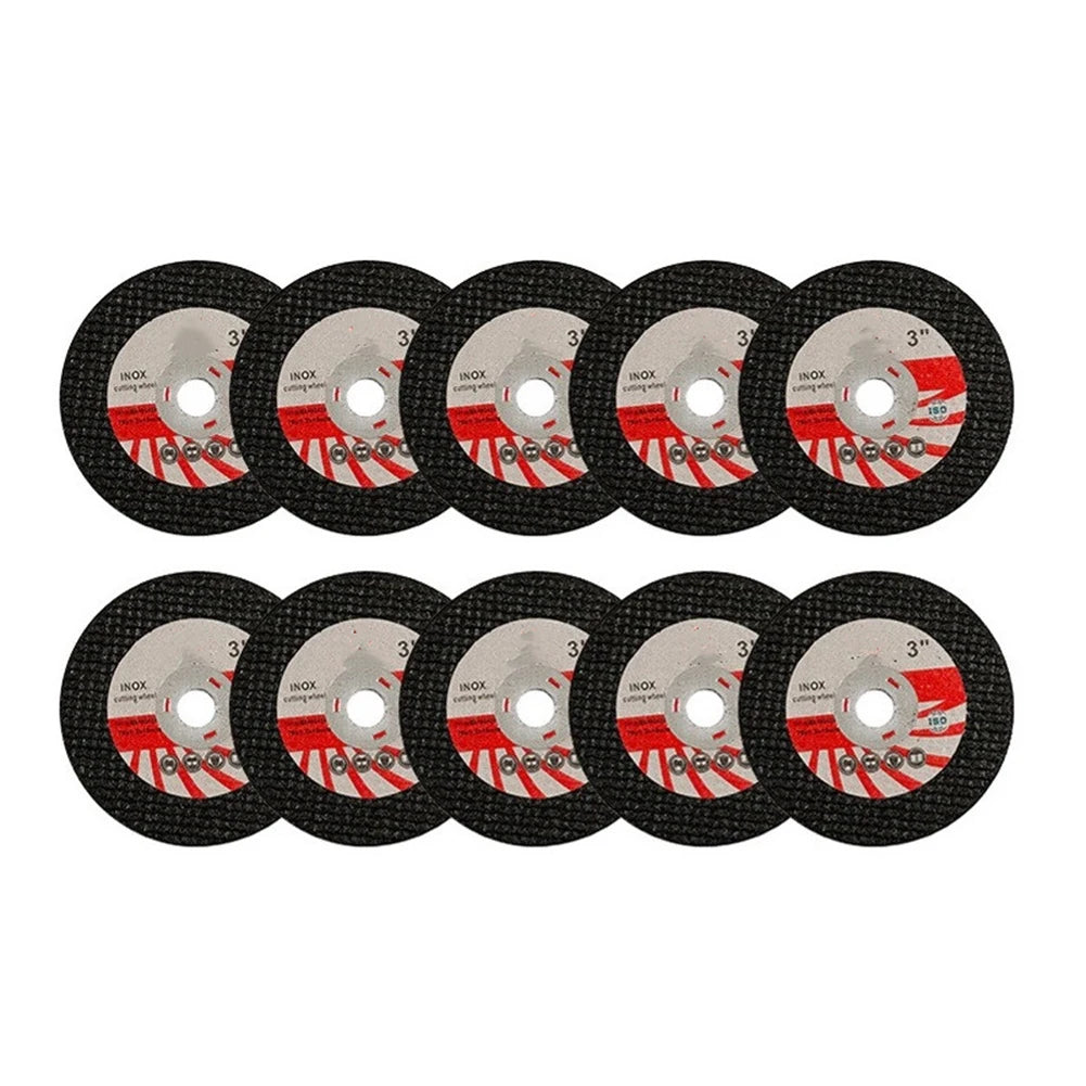 10pcs 75mm Resin Cut-Off Discs for Angle Grinder | Metal Cutting Cutting Disc Set Babs