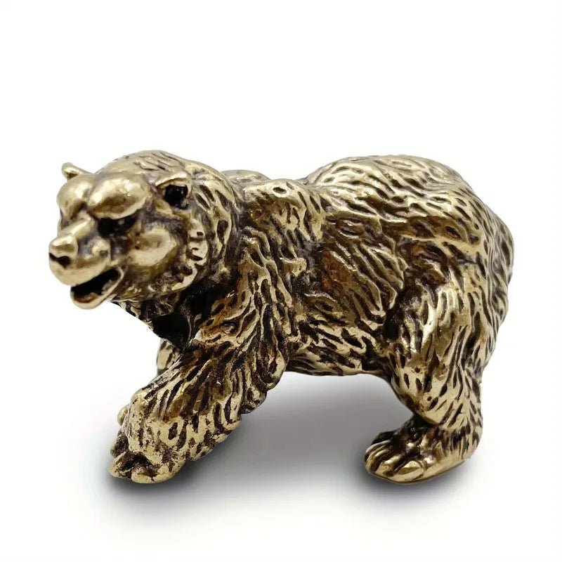 Pure Copper Horse Feng Shui Statue – Vintage Bronze Zodiac Figurine Decorative Figurine Babs