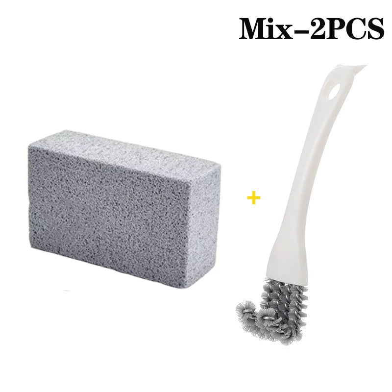 BBQ Grill Cleaning Pumice Bricks – Safe Bristle-Free Cleaner Grill Cleaning Brick Babs Mix-2PCS