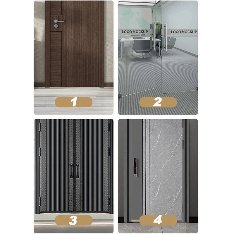 Door Bottom Seal Strip – Self-Adhesive Weatherstripping Door Seal Strip Babs