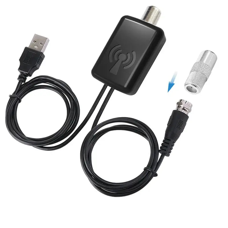 HDTV Antenna Amplifier Signal Booster Kit – 10-Pack, USB Power TV Antenna Amplifier Babs