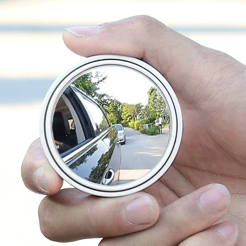 2Pcs Convex Blind Spot Mirrors – 360° Wide-Angle Car Mirror Set Blind Spot Mirror Babs