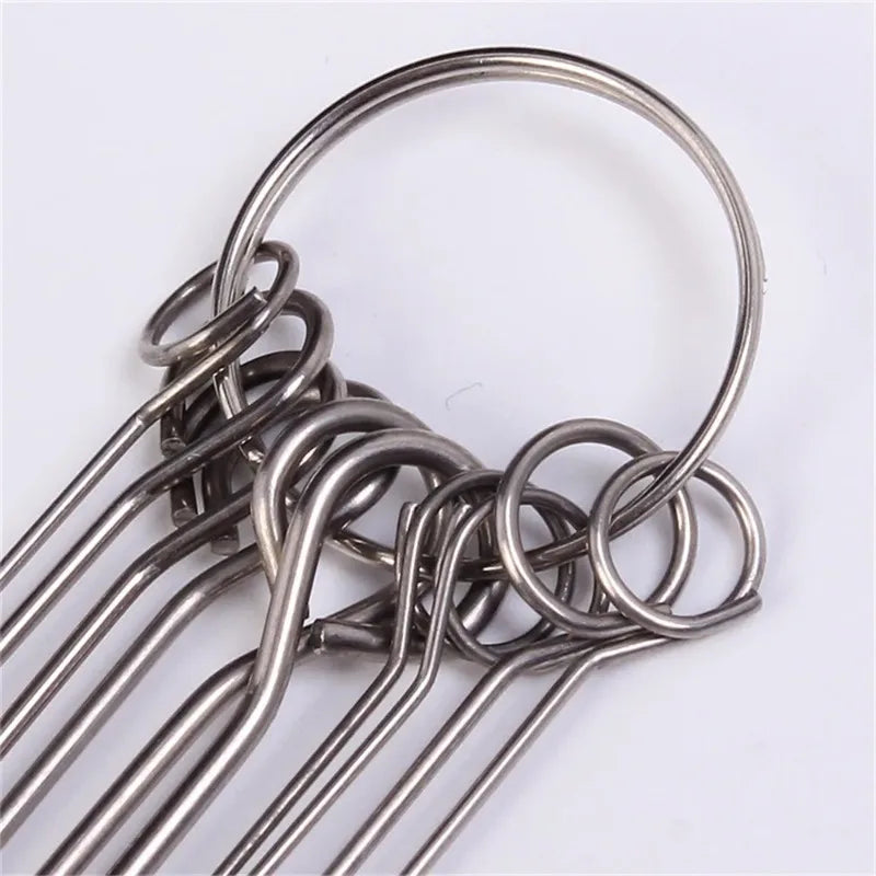 10-Pc Stainless Steel PCB Desoldering Needle Set 0.7–1.3mm Desoldering Needle Set Babs