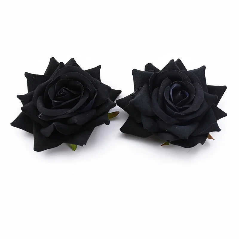 Silk Rose Artificial Flowers for Wedding, Home & Event Décor Artificial Silk Flowers Babs color 1 10 pcs