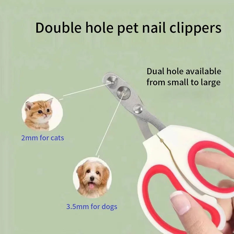 Professional Pet Nail Clippers – Stainless Steel Cat & Dog Pet Nail Clipper Babs