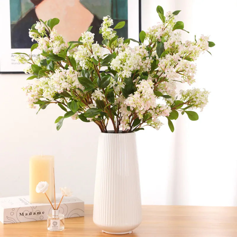 Silk Lilac Artificial Flower Branch – Wedding & Home Décor Artificial Flower Branch Babs