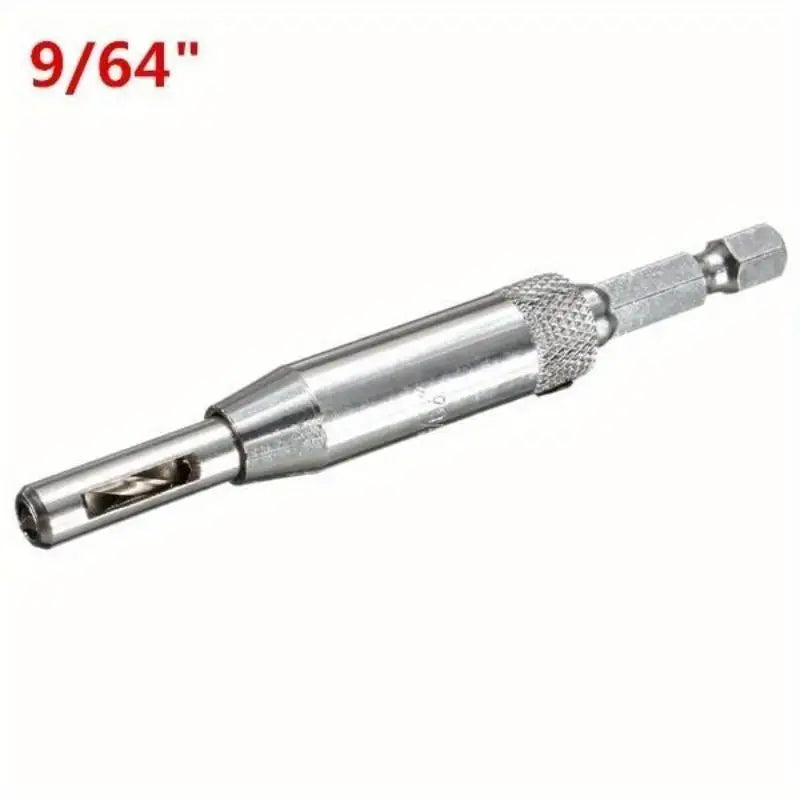 4-Pc Self-Centering Hinge Drill Bit Set – HSS Wood Cabinet Hinge Drill Bit Set Babs