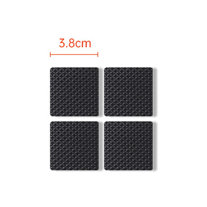 Self-Adhesive Felt Furniture Leg Pads | Anti-Slip, 5mm Thick Furniture Leg Pads Babs Square 3.8cm 5mm|40pcs