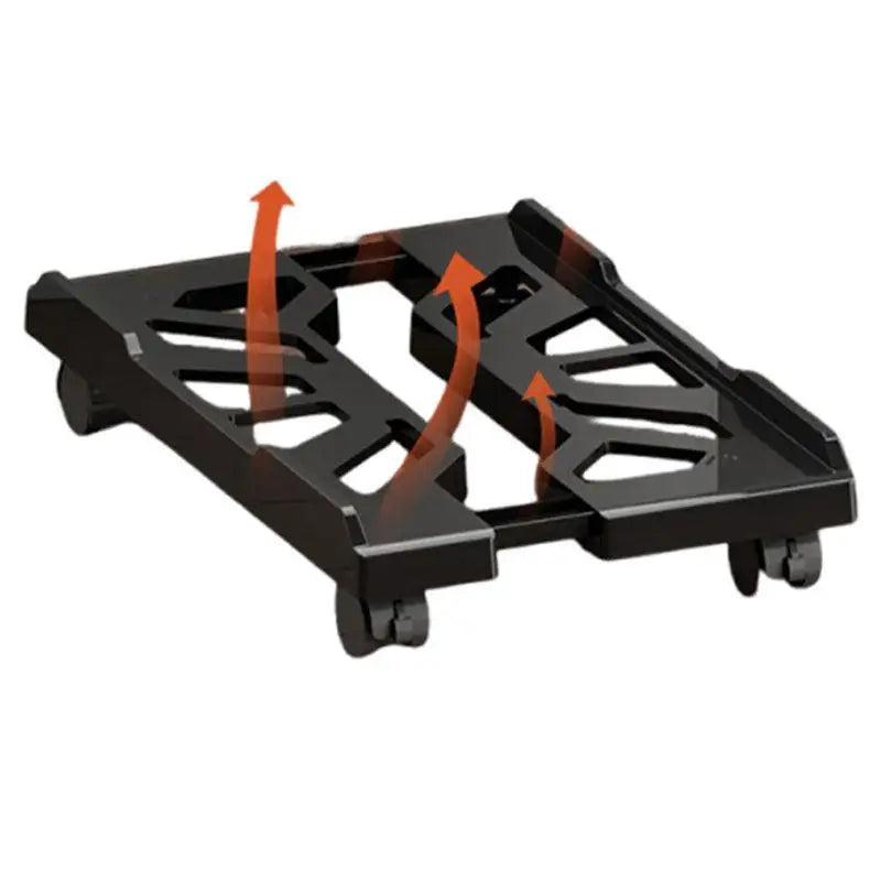Adjustable PC Tower Stand with Locking Wheels | HUXUAN PC Tower Stand Babs