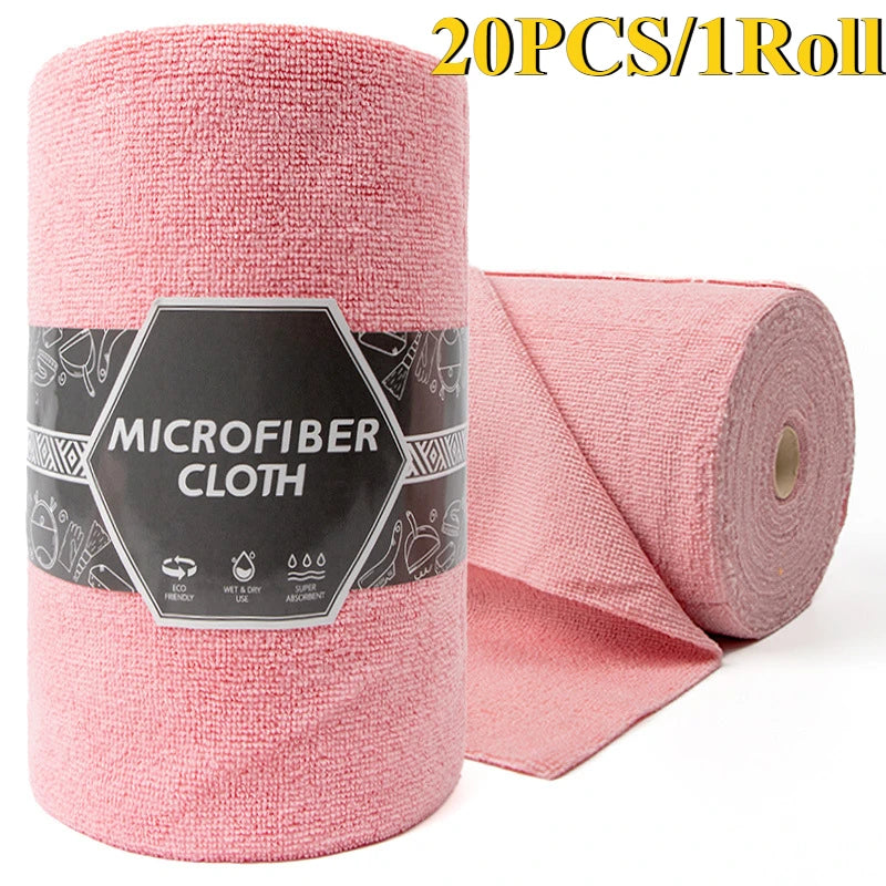 Reusable Absorbent Cleaning Towel Rolls – Kitchen, Car & Windows Reusable Cleaning Towels Babs