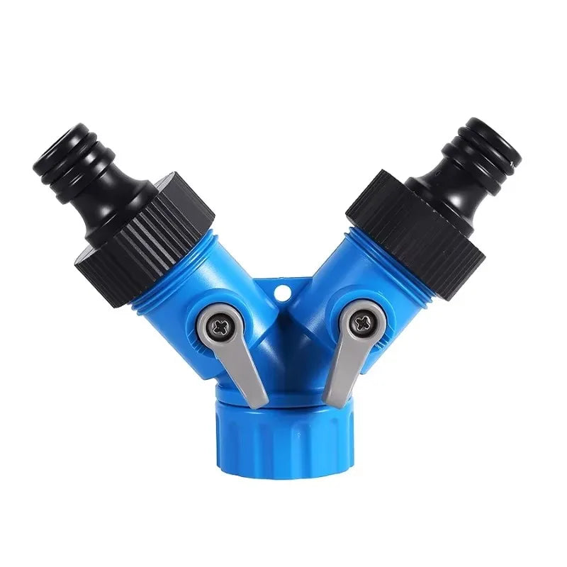 3/4" Female Thread Y Water Splitter – Garden Hose Connector Garden Hose Splitter Babs