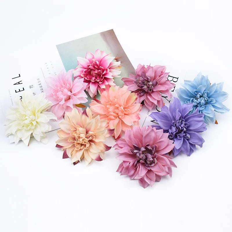Silk Gerbera Artificial Flowers 10/20pc – Wedding & Home Décor Artificial Silk Flowers Babs