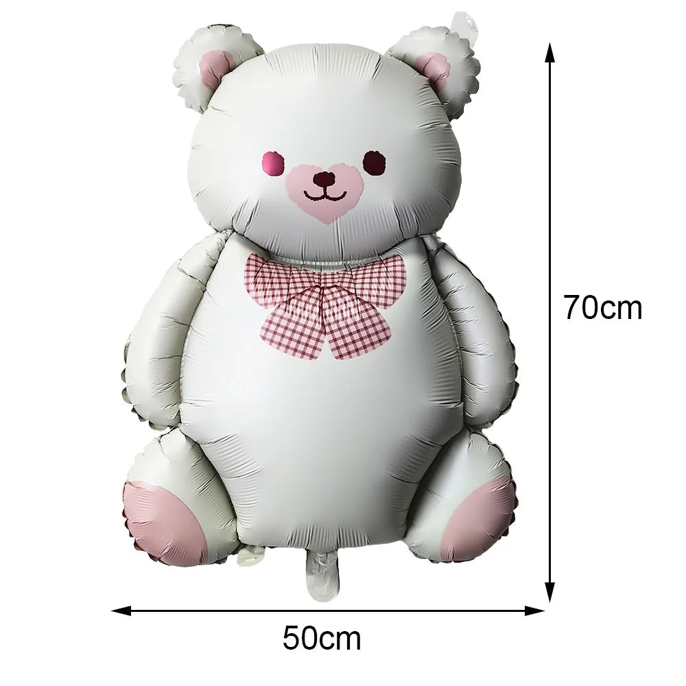 35-Inch Little Bear Foil Balloon – Baby Shower & Party Decor