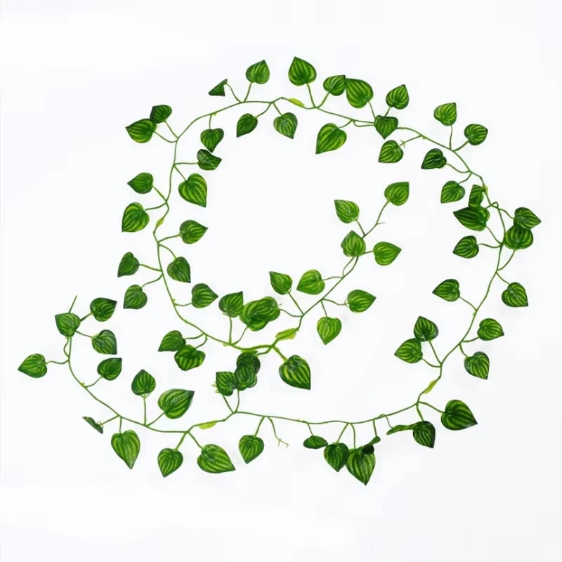 Artificial Ivy Garland – Green Hanging Vine Wall Decoration Artificial Ivy Garland Babs style 3 1 pc