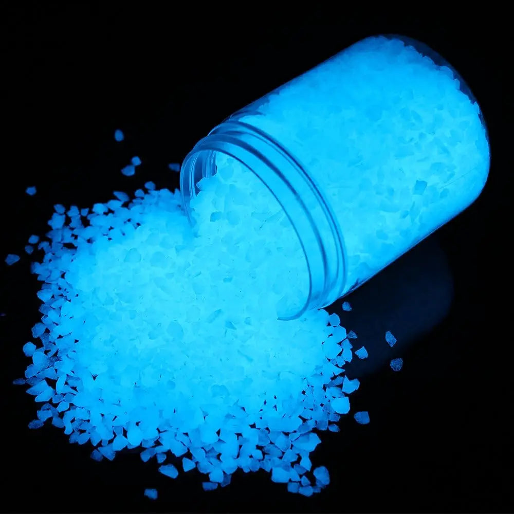 10,000 Pcs Luminous Fluorescent Sand Stones – Garden & Aquarium Decorative Luminous Stones Babs