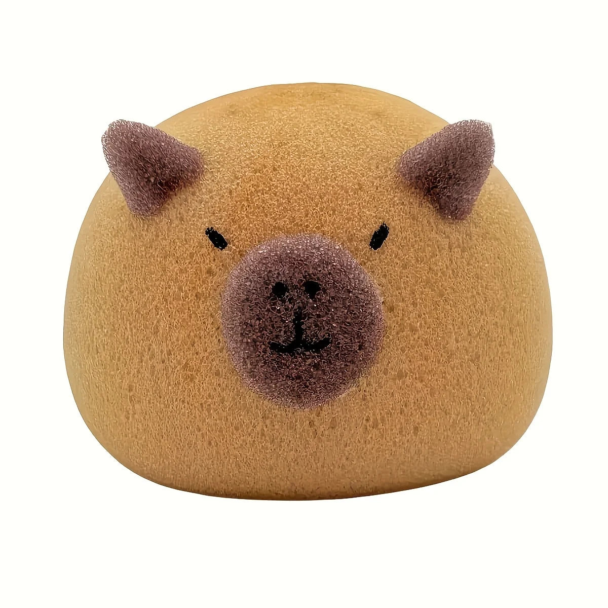 Cute Capybara Bath Sponge – Soft Face & Body Wash Ball Bath Sponge Babs 1PC