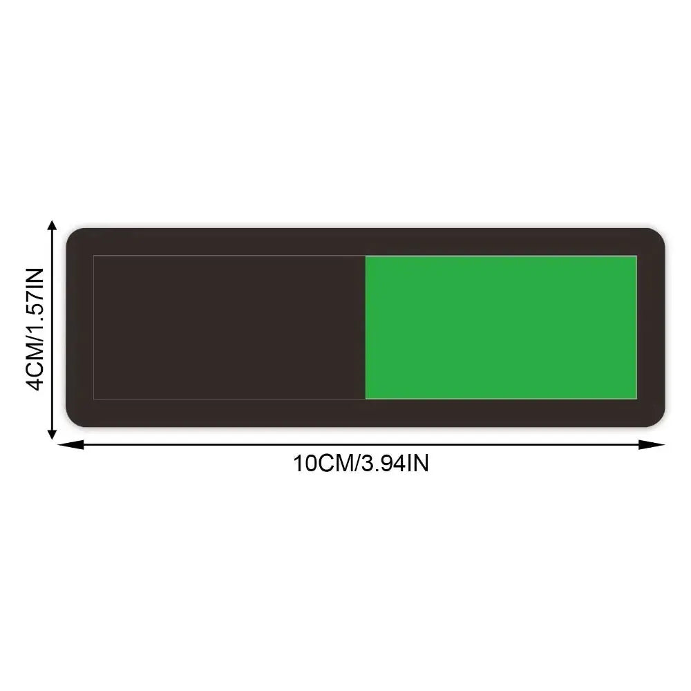 Acrylic Vacant Occupied Slide Door Sign – Home & Office Door Occupancy Sign Babs