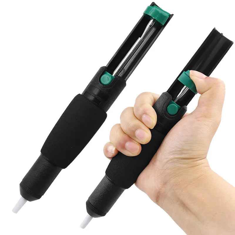 Desoldering Pump Vacuum Solder Sucker Pen – Hand Welding Tool Desoldering Pump Babs