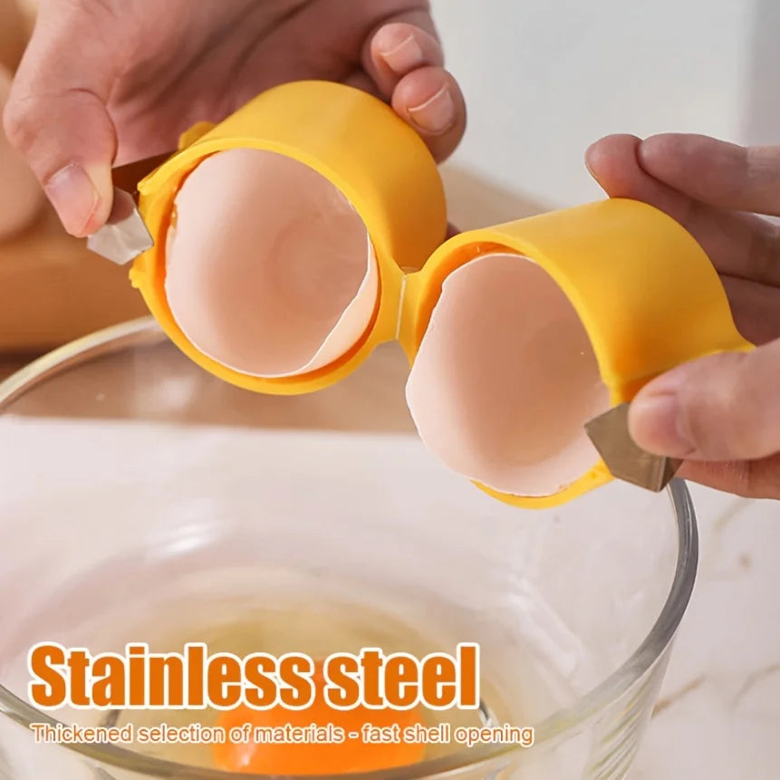 3-Piece Egg Yolk Separator Set – Stainless Steel Kitchen Tool Egg Separator Set Babs