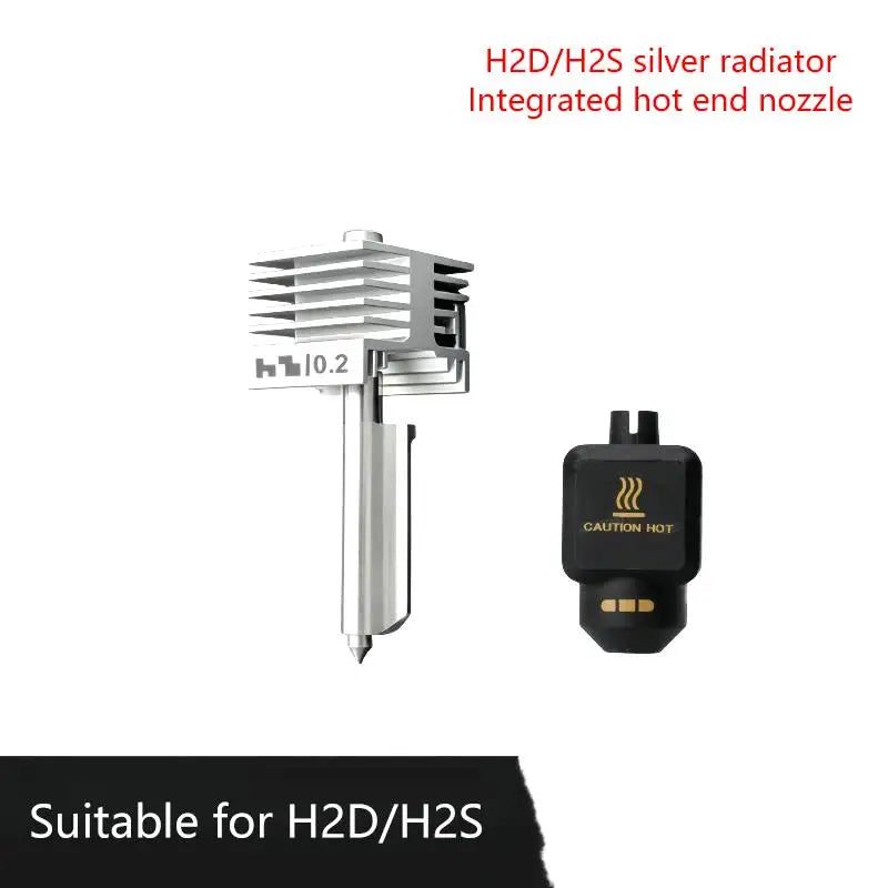All-Metal 3D Printer Hotend Kit 0.2–0.8mm Hardened Nozzle 3D Printer Hotend Babs