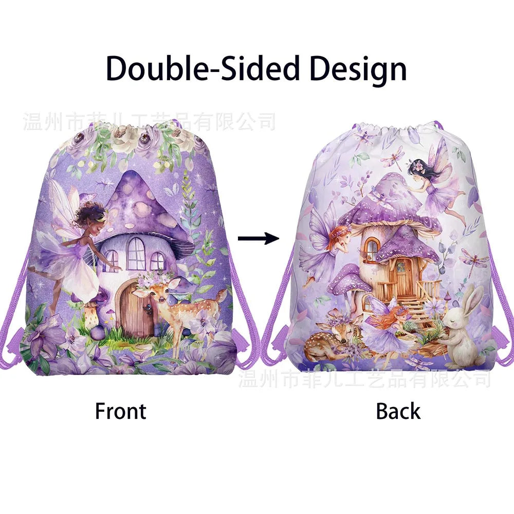 Non-Woven Drawstring Party Gift Bags for Boys & Girls