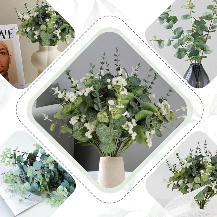 5-Piece Artificial Flower Bouquet – Wedding & Home Décor Artificial Flower Bouquet Babs