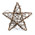 Star Rattan Garland Ornaments – Christmas & Wedding Décor Holiday Ornament Set Babs 20CM 1PC