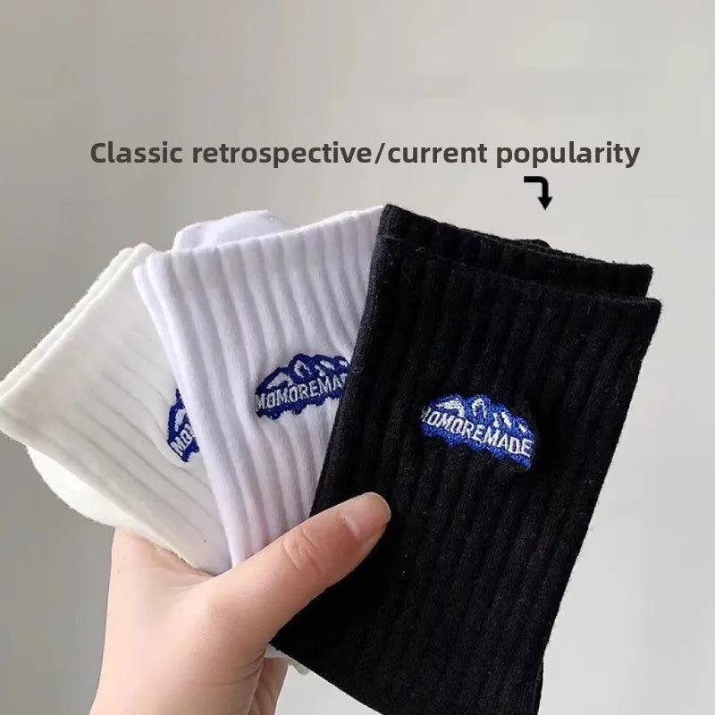 Men's Thick Odor-Resistant Mid-Tube Sports Socks – 5 Pairs Men's Sports Socks Babs